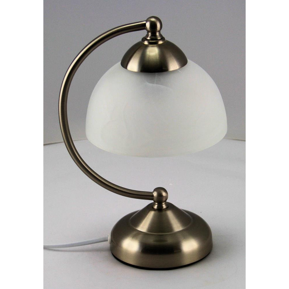 Timmy Touch Lamp Satin Chrome